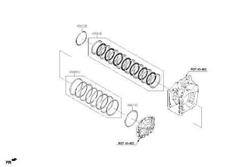 2024 Kia Sportage Transaxle Brake-Auto Diagram