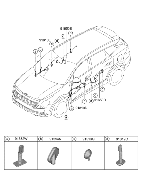 2023 Kia Sportage Door Wiring Diagram 1