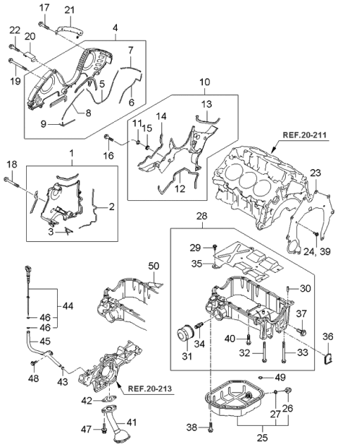 2006 Kia Sportage Bolt-Windshield Washer Assembly Diagram for 2151737100