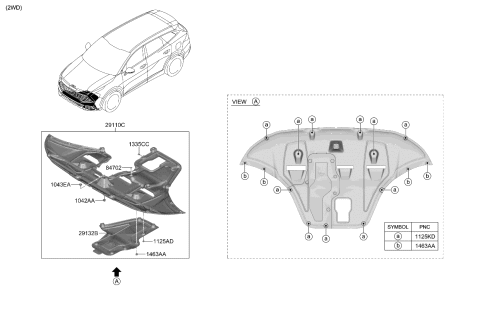 2023 Kia Sportage Under Cover Diagram 2