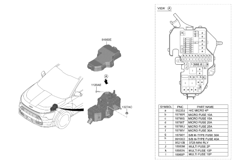 2023 Kia Niro Front Wiring Diagram 2