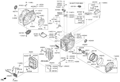 2023 Kia Carnival Switch Assembly-Position Diagram for 427004G200