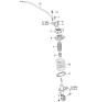 Diagram for 2005 Kia Spectra Coil Springs - 546302F050