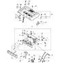 Diagram for 2005 Kia Spectra Intake Manifold - 2831023771