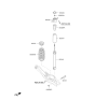 Diagram for Kia Niro Shock And Strut Mount - 55330G2000