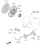 Diagram for Kia Rio Pressure Plate - 4130026021