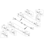 Diagram for 2019 Kia Sorento Axle Shaft - 49600C5030