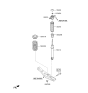 Diagram for Kia Sorento Shock And Strut Mount - 55330C5000