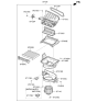 Diagram for 2019 Kia Sorento Blower Motor - 97100C6120
