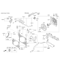 Diagram for Kia A/C Condenser - 97606C6000