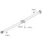 Diagram for 2020 Kia Sorento Drive Shaft - 49300C5000