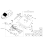 Diagram for 2019 Kia K900 Windshield Washer Nozzle - 986303J000