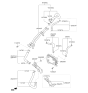 Diagram for 2015 Kia Sorento Radiator Hose - 25415C5900