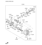 Diagram for 2015 Kia Sorento Transfer Case - 473003B530