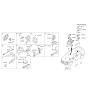 Diagram for 2015 Kia Sorento Horn - 96630C5000