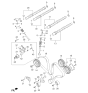 Diagram for Kia Sedona Exhaust Valve - 2221235500