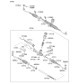 Diagram for Kia Forte Rack and Pinion Boot - 5772817000