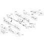 Diagram for 2012 Kia Forte Axle Shaft - 495011M310