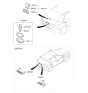 Diagram for 2012 Kia Forte Koup Light Socket - 925501M000