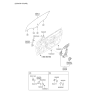 Diagram for 2012 Kia Forte Window Regulator - 824021M200