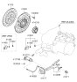 Diagram for Kia Forte Pressure Plate - 4130032100