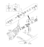 Diagram for 2003 Kia Sorento Drive Shaft - 491003E450