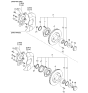 Diagram for 2003 Kia Sorento Wheel Bearing - 513003E200