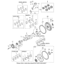 Diagram for Kia Sedona Piston Ring Set - 2304039951