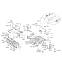Diagram for Kia Sedona Canister Purge Valve - 394613C500