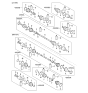 Diagram for Kia Axle Shaft - 495001U200
