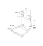 Diagram for Kia Sorento Sway Bar Link - 548302B000