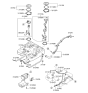 Diagram for 2011 Kia Sorento Canister Purge Valve - 314300W000