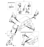 Diagram for Kia Sedona Ignition Lock Assembly - 819004DA00