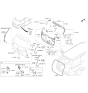 Diagram for Kia Sedona Lift Support - 81771A9000
