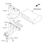 Diagram for Kia Catalytic Converter - 285102E000