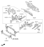 Diagram for Kia Soul Engine Mount Bracket - 64577B2000
