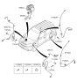 Diagram for Kia ABS Control Module - 58920B2506