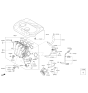Diagram for Kia Forte Koup Crankcase Breather Hose - 267202E500