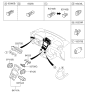Diagram for 2006 Kia Rondo Dimmer Switch - 937301D000RU