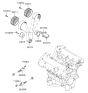 Diagram for 2009 Kia Optima Spool Valve - 243553E000