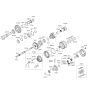 Diagram for Kia Rondo Automatic Transmission Shift Position Sensor Switch - 4577739000
