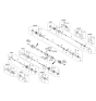 Diagram for 2012 Kia Soul Axle Shaft - 495012K670