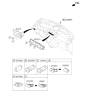 Diagram for 2012 Kia Soul Dimmer Switch - 937302K500WK