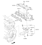 Diagram for 2015 Kia Rio Catalytic Converter - 285102BEF1