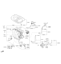 Diagram for Kia Forte Koup Radiator Hose - 254692E000