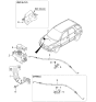 Diagram for 2006 Kia Sportage Cruise Control Module - 964402E000