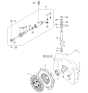 Diagram for 2007 Kia Sportage Clutch Fork - 4143139260