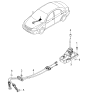 Diagram for Kia Spectra5 SX Shift Cable - 437942F100
