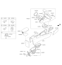 Diagram for 2015 Kia Soul EV Ignition Switch - 95430E4000