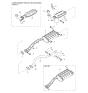 Diagram for Kia Sportage Tail Pipe - 0K03Y40700B